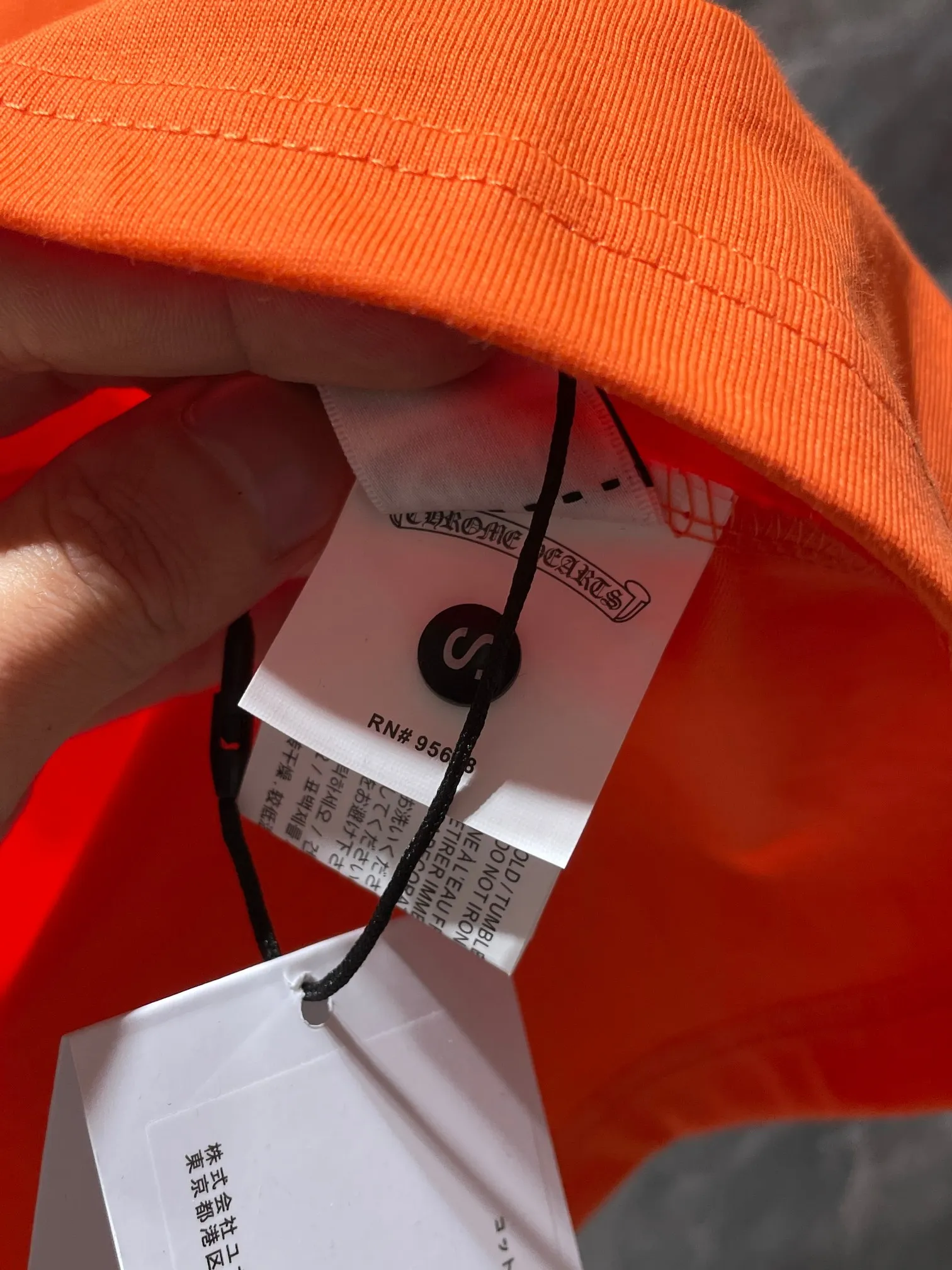 P126 New in summer Chrome Hearts 25ss High weight, environmentally friendly and high-quality top fabric 260g~270g Chrome Matty Boy graffiti short-sleeved counter synchronization 1:1 replica version Recommended color: customized orange Size: S, M, L, XL
